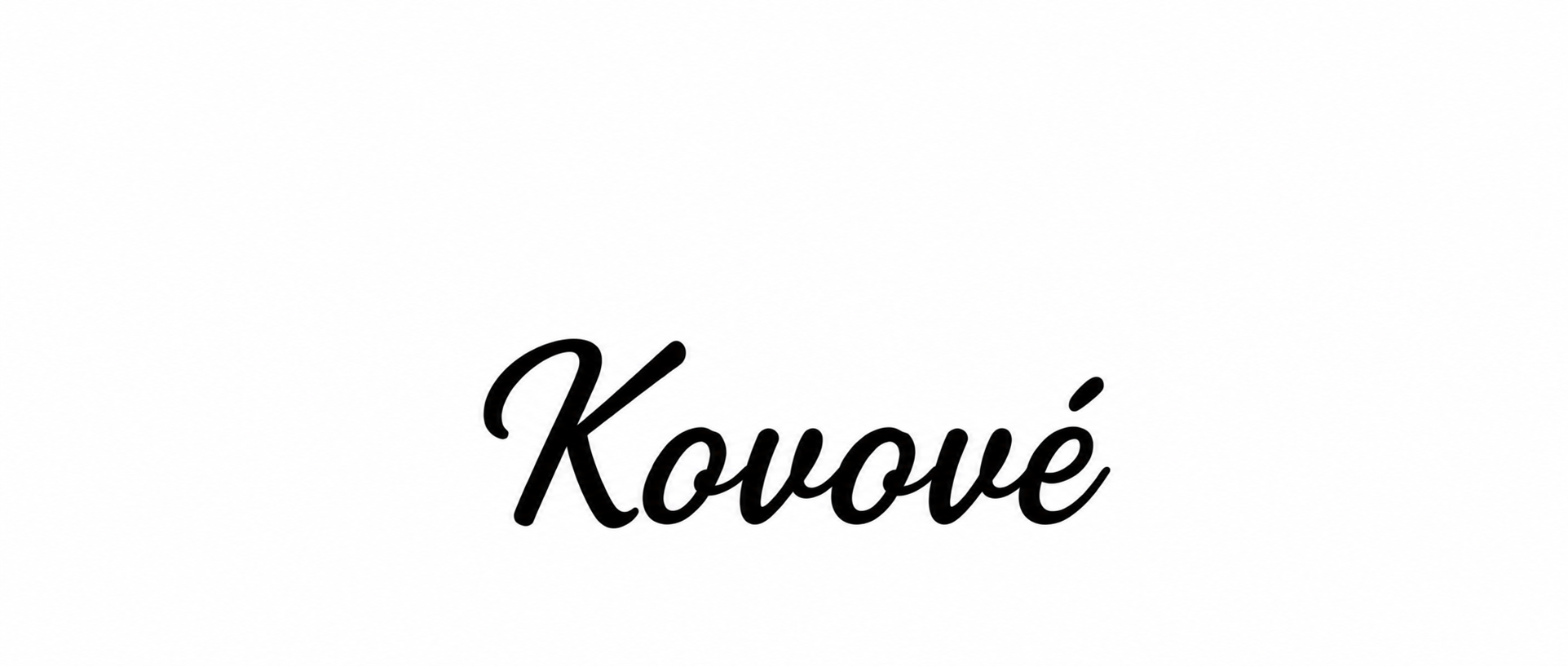 Kovové korálky