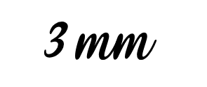 Regular 3 mm