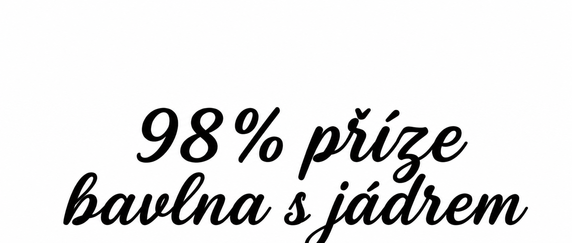 98% příze bavlna s jádrem Kafanta