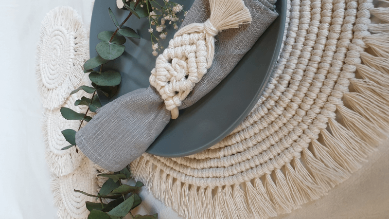 Rozčesávatelná macrame příze KaFanta 5 mm v barvě natural - autor Šárka Braumová @flying.macrame