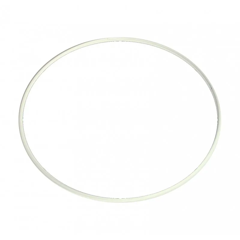 Kovový kruh na lapač snů Ø22 cm - bílý