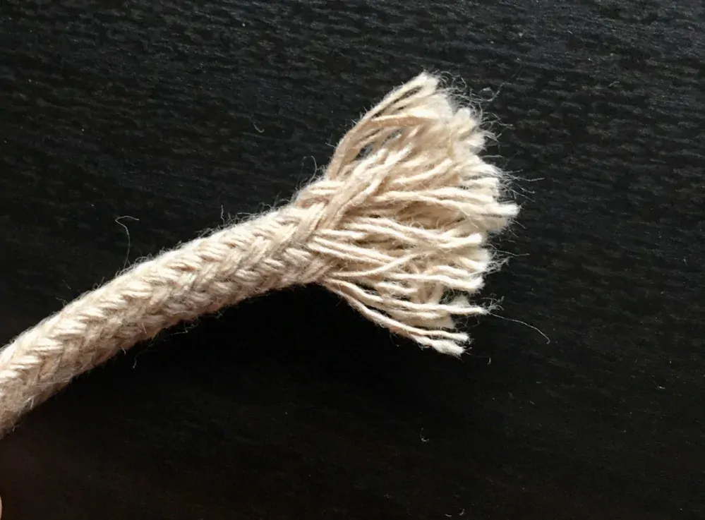 Bavlněná šňůra KaFanta 5 mm PREMIUM - khaki