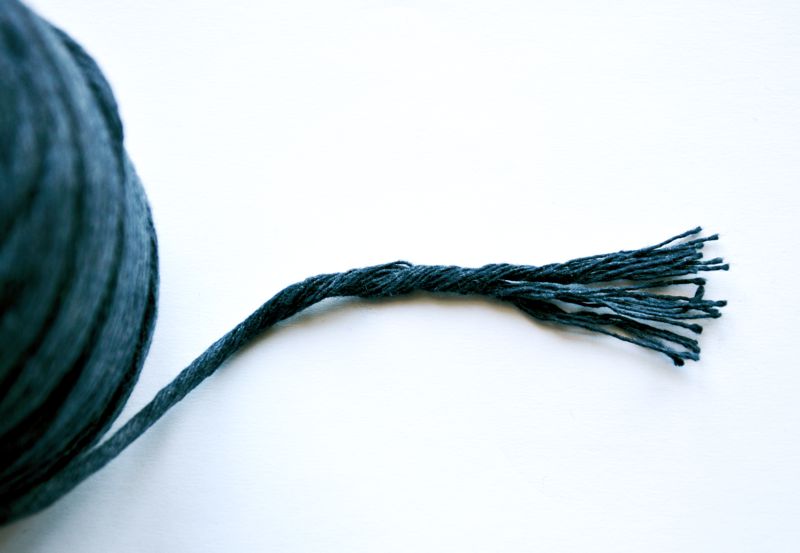 Macrame příze KaFanta 3mm/200m - tmavě modrá