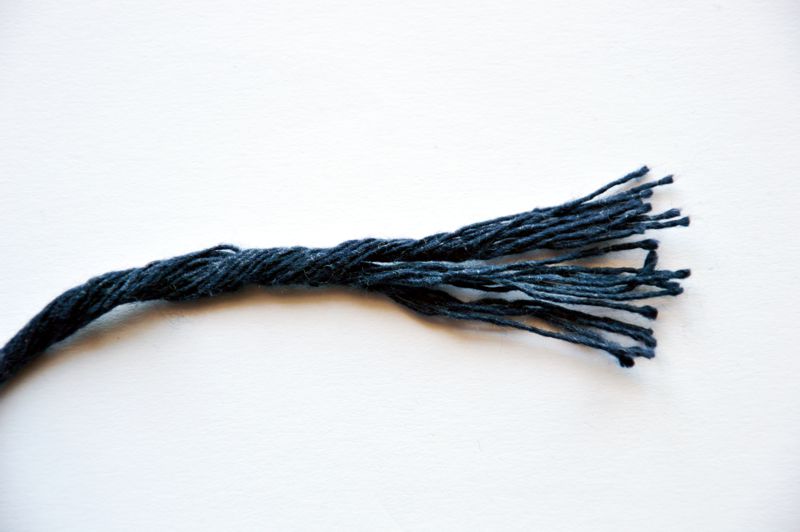 Macrame příze KaFanta 3mm/200m - tmavě modrá