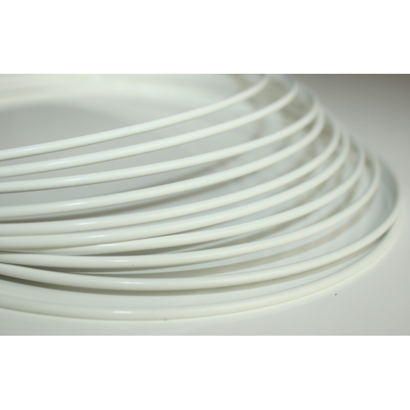 Kovový kruh na lapač snů Ø20 cm - bílý