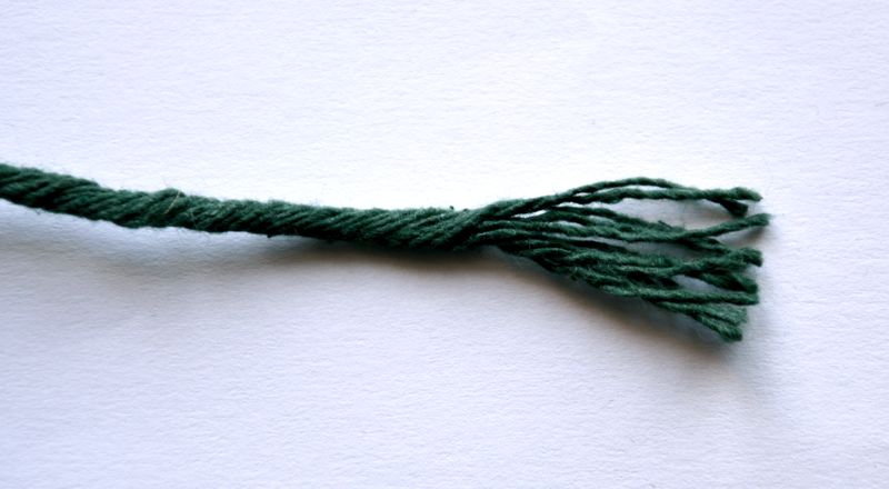 Macrame příze KaFanta 2mm/60m - hnědá