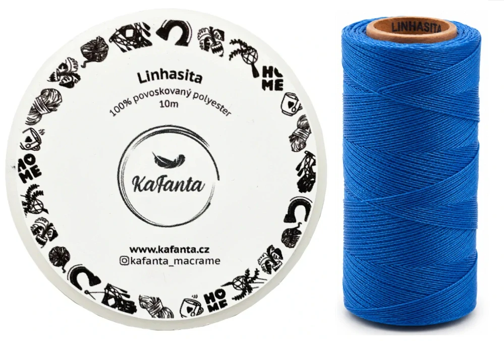 Voskovaná šňůra Linhasita 0,5 mm - barva 692 - 10m