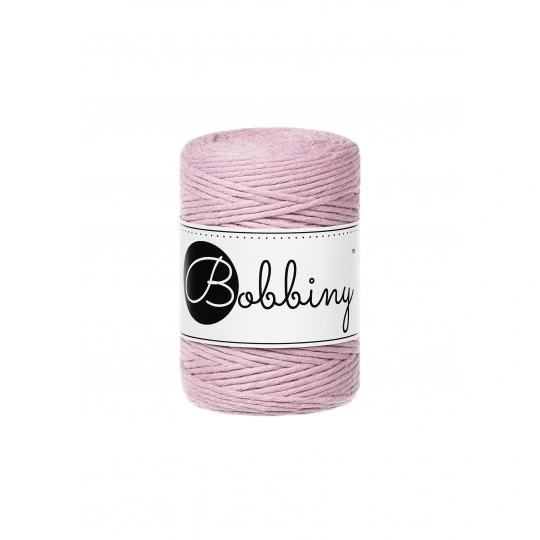 Bobbiny Macrame Baby 1,5 mm - dusty rose