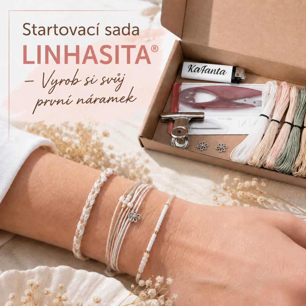 Startovací sada LINHASITA® – Vyrob si svůj první náramek