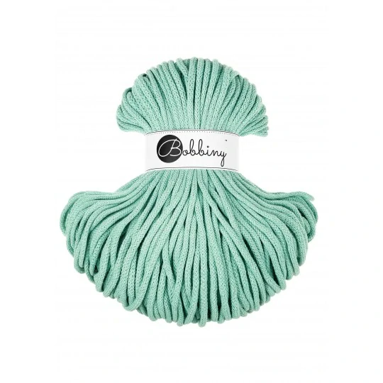 Bobbiny Premium 5 mm Jelly Mint – bavlněná šňůra 100 m | Macramé a háčkování