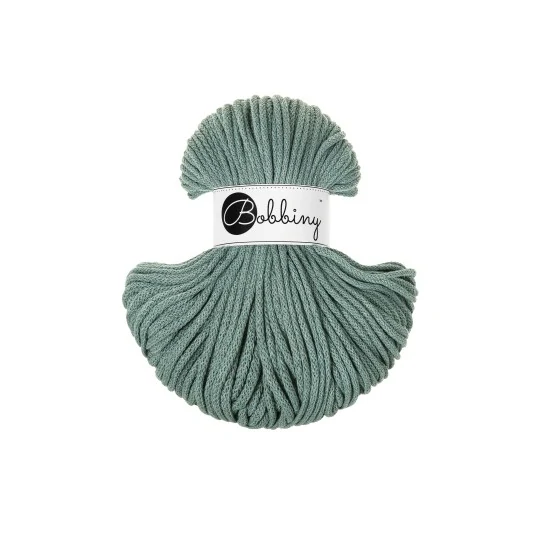 Bobbiny Classic 4 mm Laurel – bavlněná šňůra 100 m na macramé a háčkování