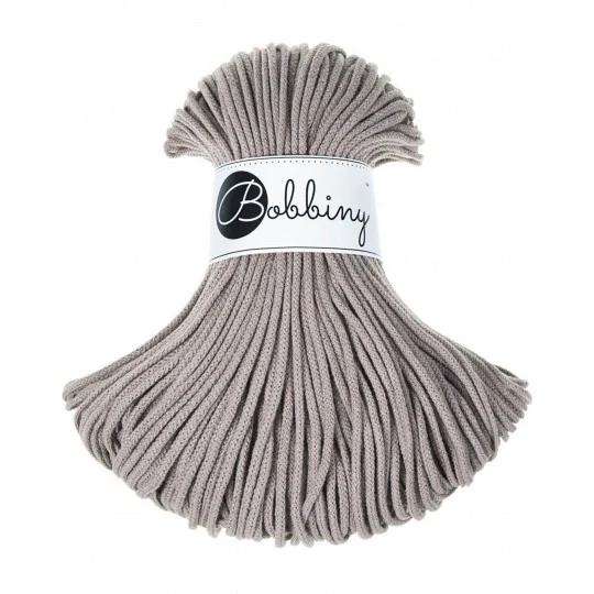 Bobbiny Junior 3 mm – bavlněná šňůra 100 m Pearl