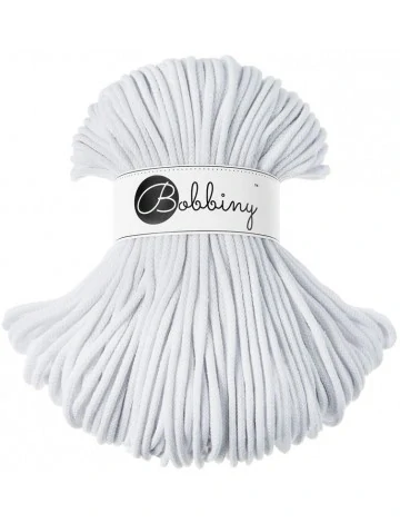Bobbiny Premium 5 mm White – bavlněná šňůra 100 m | Macramé a háčkování
