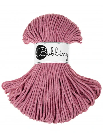Bobbiny Junior 3 mm – bavlněná šňůra 100 m Blossom