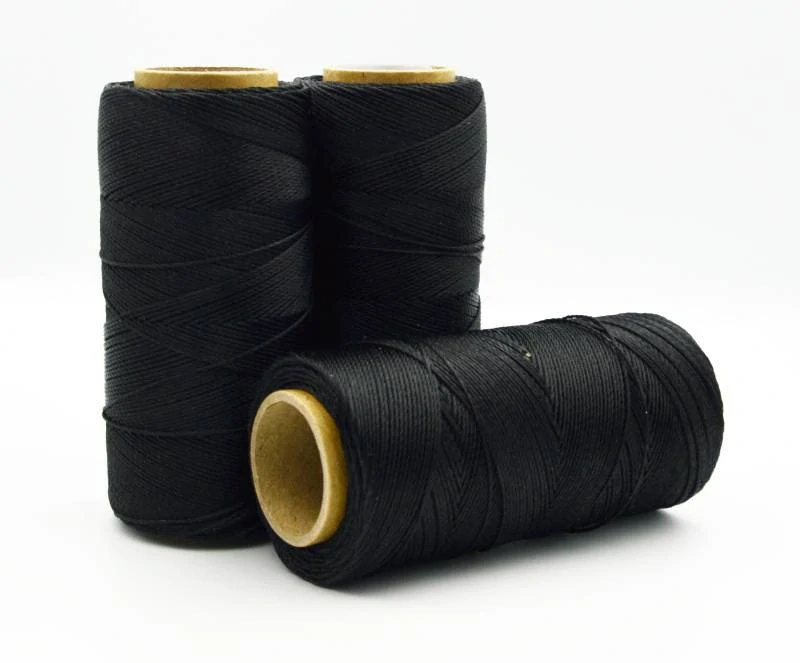 Voskovaná šňůra Linhasita 1 mm - barva PRETO - 10m