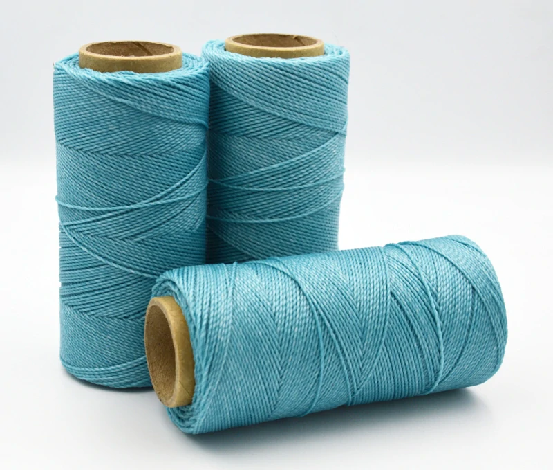 Voskovaná šňůra Linhasita 1 mm - barva 398 - 10m