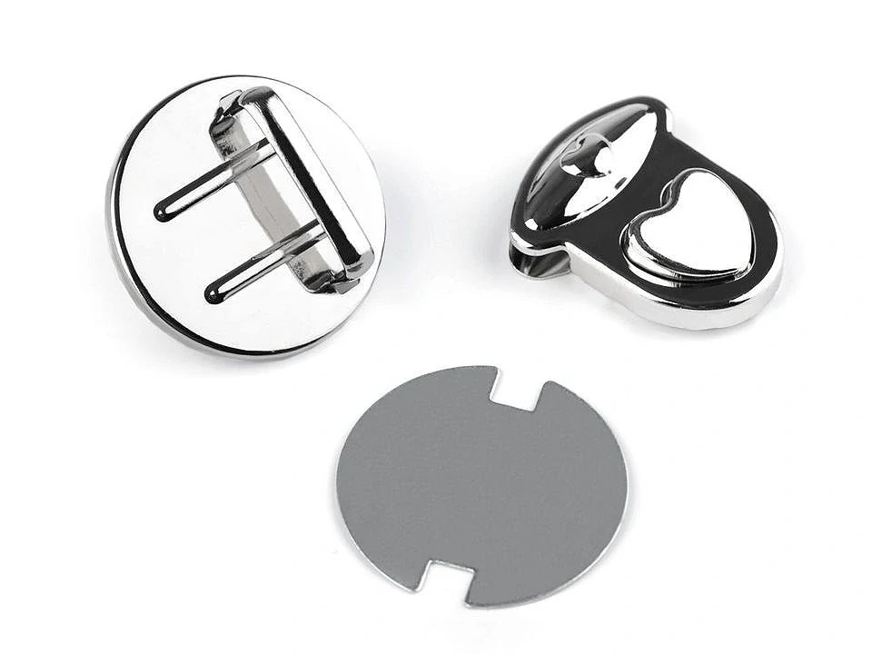 Zapínání na kabelku - srdce