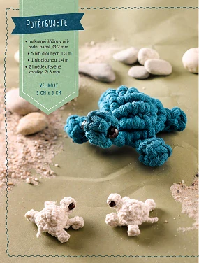 Makramé pro děti - kniha návodů