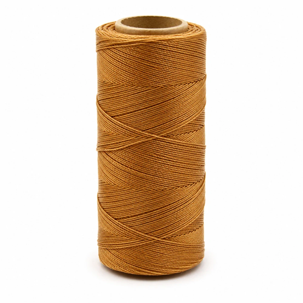 Voskovaná šňůra Linhasita 0,75 mm - barva PALHA