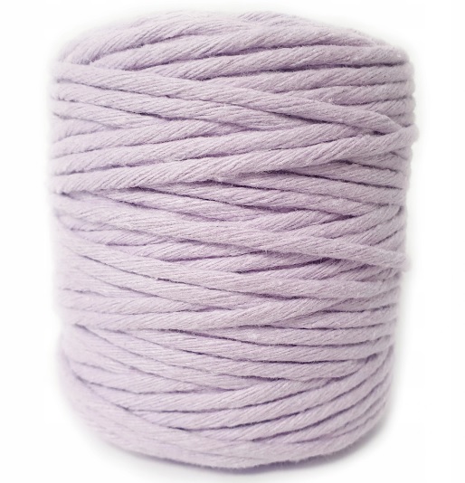 Macrame příze KaFanta 5mm/100m - světle fialová