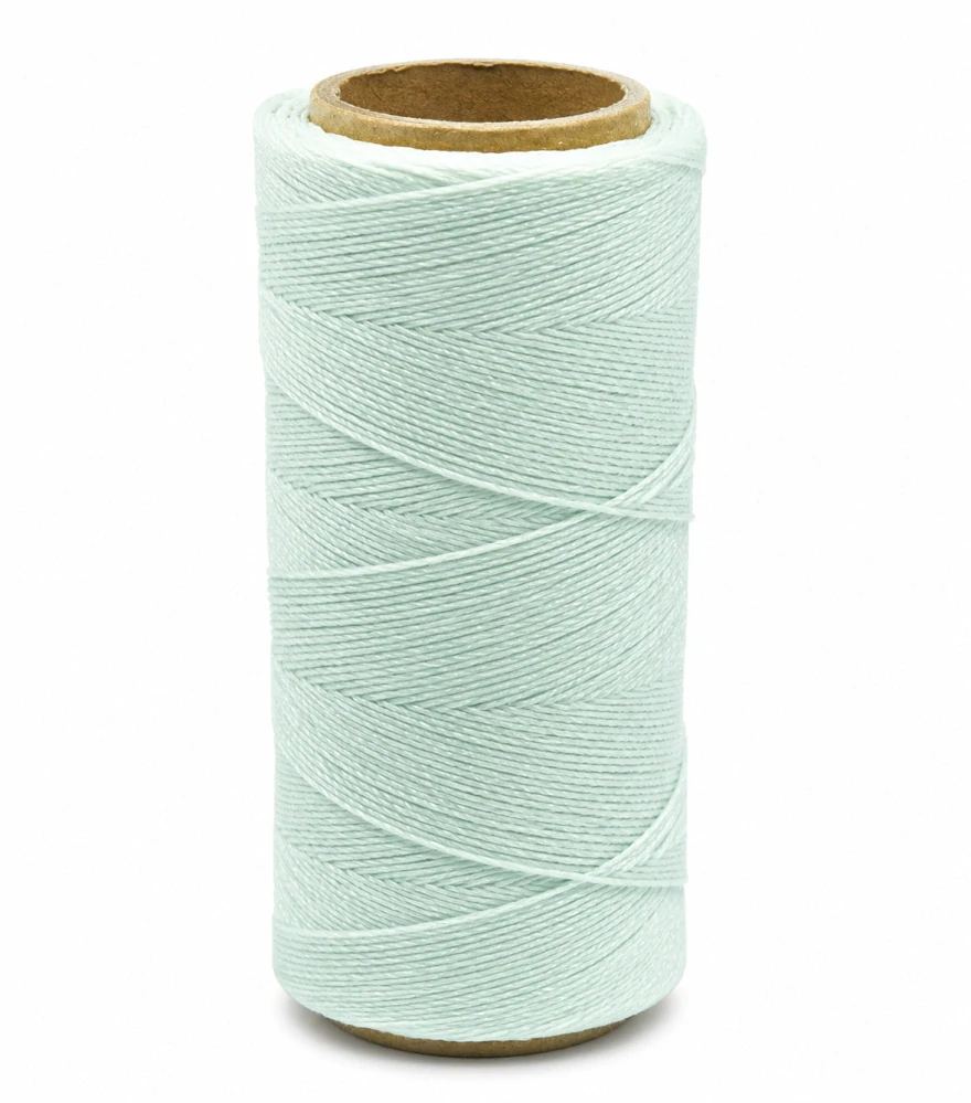 Voskovaná šňůra Linhasita 0,5 mm - barva Fresh Mint - 10m