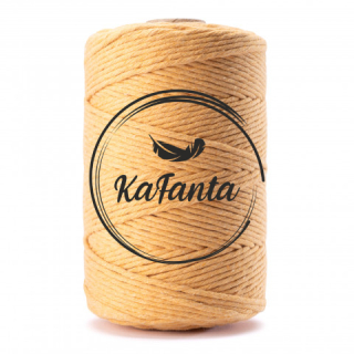 Macrame příze KaFanta PREMIUM 3mm/100m - papaya