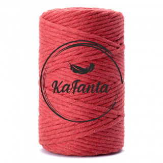 Macrame příze KaFanta PREMIUM 3mm/100m - cherry red