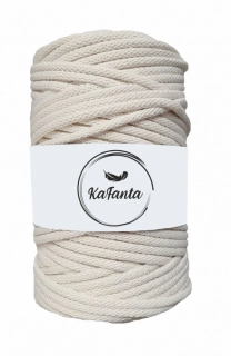 Bavlněná šňůra KaFanta 5 mm - natural