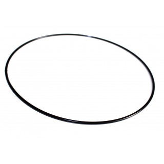 Kovový kruh na lapač snů Ø100 cm - černý