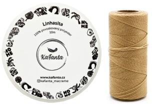 Voskovaná šňůra Linhasita 0,75 mm - barva 531 - 10m