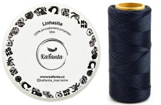 Voskovaná šňůra Linhasita 0,75mm - barva 73 - 10m