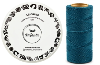 Voskovaná šňůra Linhasita 0,75 mm - barva 228 - 10m