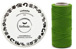 Voskovaná šňůra Linhasita 0,75 mm - barva 352 - 10m
