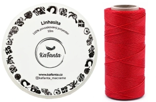Voskovaná šňůra Linhasita 0,75 mm - barva 233 - 10m