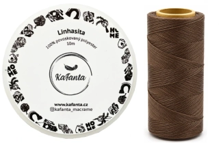 Voskovaná šňůra Linhasita 0,75 mm - barva 26 - 10m