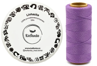 Voskovaná šňůra Linhasita 1 mm - barva 236 - 10m