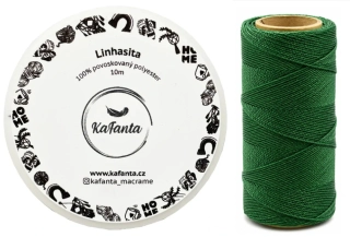 Voskovaná šňůra Linhasita 1 mm - barva 87 - 10m