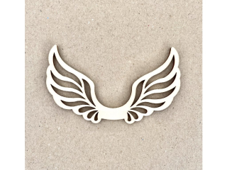Andělská křídla Auriel 9cm - dřevěný výřez