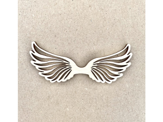 Andělská křídla Annis 10cm - dřevěný výřez