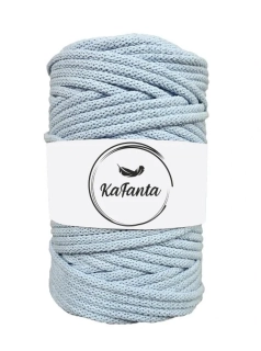 Bavlněná šňůra KaFanta 5 mm - světle modrá