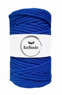 Bavlněná šňůra KaFanta 5 mm - modrá