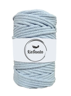 Bavlněná šňůra KaFanta 3 mm - světle modrá