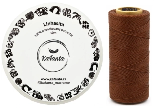 Voskovaná šňůra Linhasita 0,5 mm - barva 212 - 10m