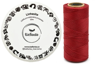 Voskovaná šňůra Linhasita 0,5 mm - barva 235 - 10m