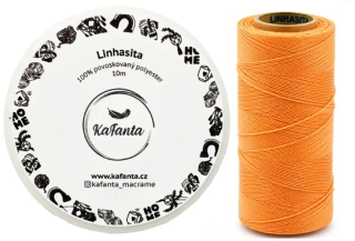 Voskovaná šňůra Linhasita 0,5 mm - barva 216 - 10m