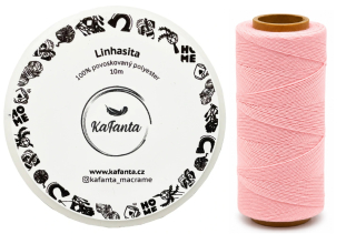 Voskovaná šňůra Linhasita 0,5 mm - barva 239 - 10m