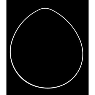 Vajíčko z drátu 20cm