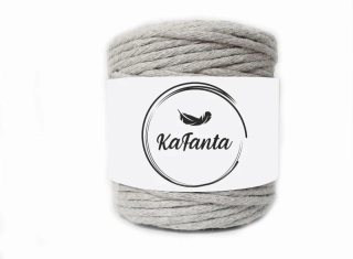Macrame příze KaFanta 3mm/200m - šedá