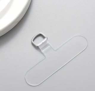 Poutko stříbrné pro šňůrku na mobil 