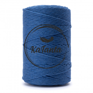 Macrame příze KaFanta PREMIUM 5mm/100m - blue jeans